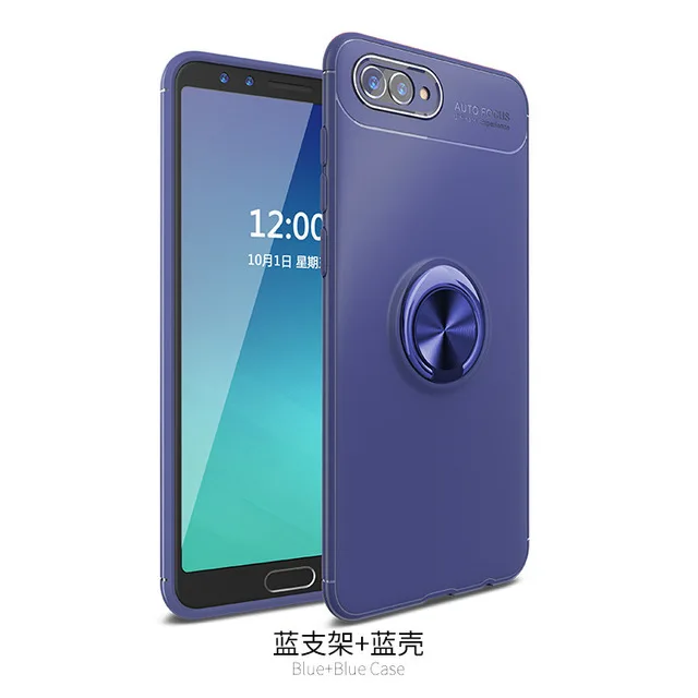 Магнит автомобильный держатель чехол для iPhone X XR XS Max Xmax 360 Вращающийся палец кольцо крышки для телефона я 6 6s 7 8 плюс Чехол-бампер