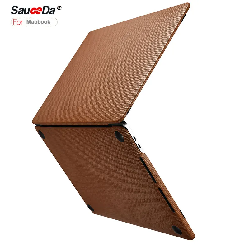 Чехол для MacBook Pro 13 дюймовый ноутбук Обложка тканым узором натуральная кожа чехол