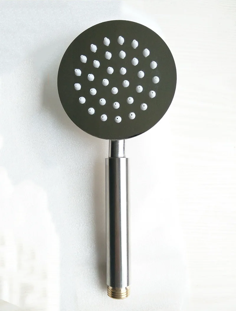 Бесплатная доставка Модный ручной душ из нержавеющей стали с полированной