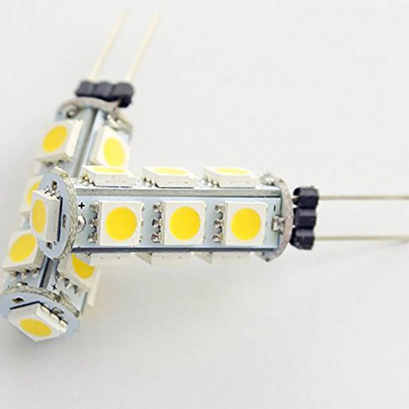10X теплый белый G4 5050 13 SMD светодиодный домашнего чтения светильник шкаф морской