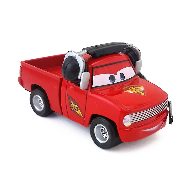Disney Pixar тачки шефа № 95 McQueen Commander 1:55 литая под давлением металлическая модель игрушечной машины свободный подарок для мальчиков