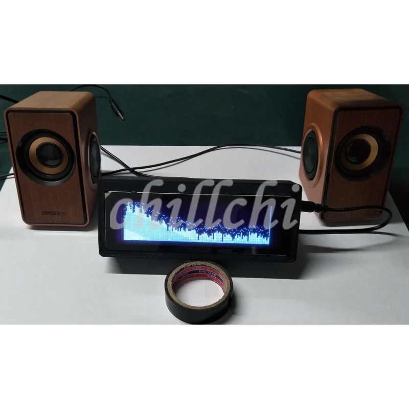 VFD25363 дисплей музыкального спектра VFD вакуумный флуоресцентный FFT ultra LED |