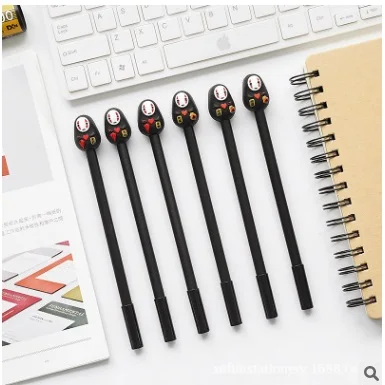 

12 PCS/LOT zhongfan student stationery blessing 0.5mm fresh pen gel pen