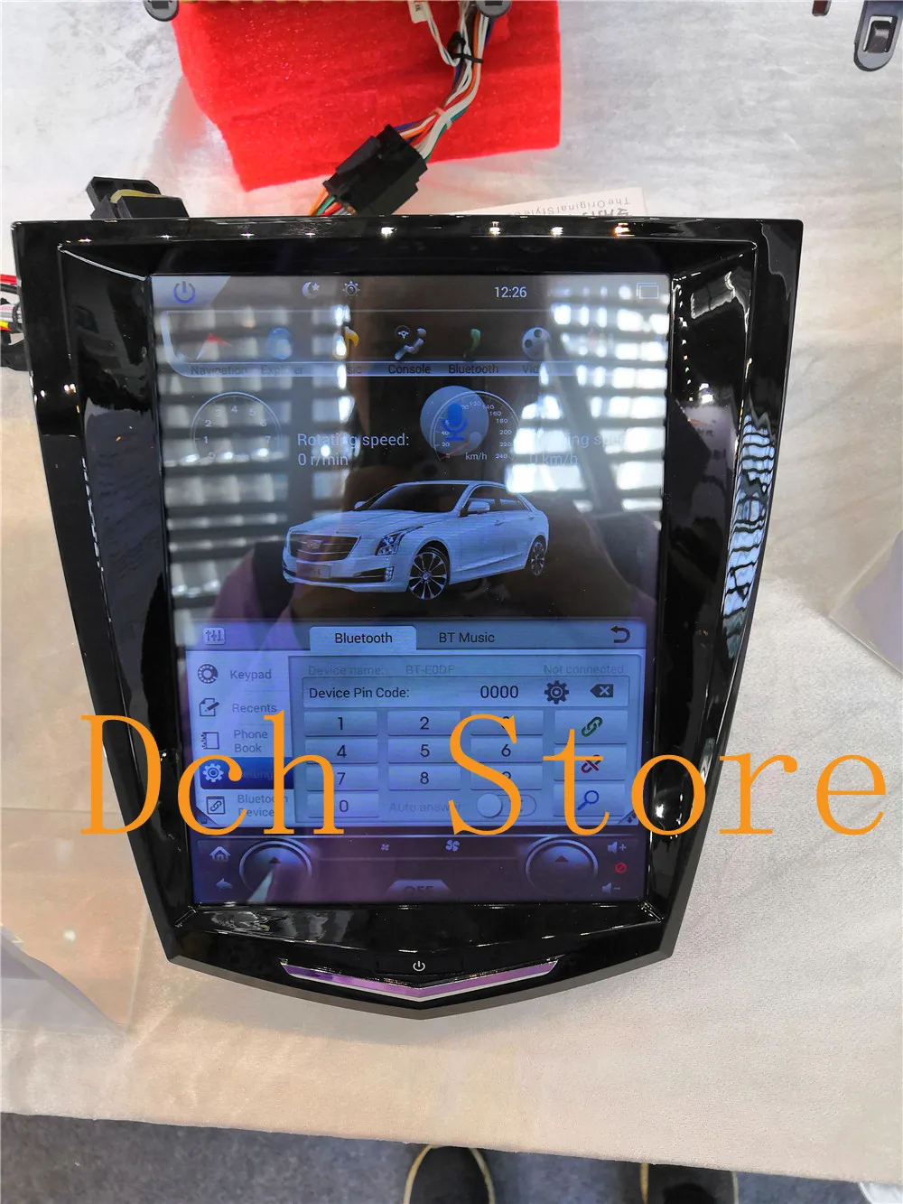 10,4 дюймов вертикальный экран Tesla стиль автомобильный dvd-плеер Android 6,0 gps для Cadillac ATS ATSL XTS SRX 2013- навигационное радио