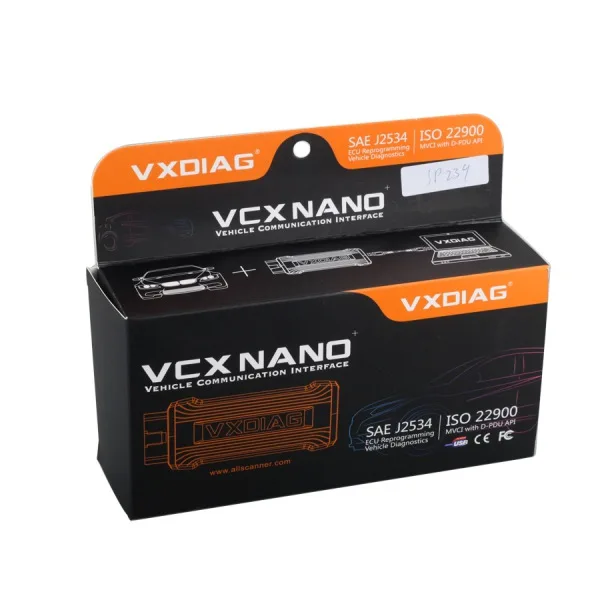 Оригинальный диагностический инструмент VXDIAG VCX NANO для игрушек OTA TIS совместимый с