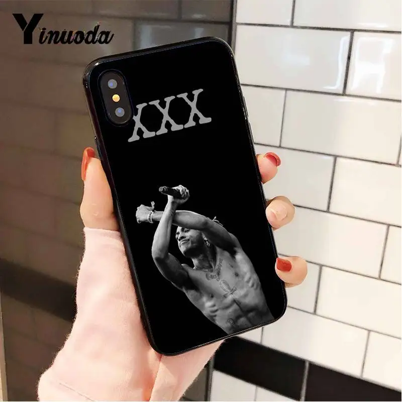 Yinuoda xxxtentacion популярный мальчик крутой узор чехол для телефона для iPhone 8 7 6 6S 6Plus 5 5S SE XR X XS MAX 11 11pro 11promax