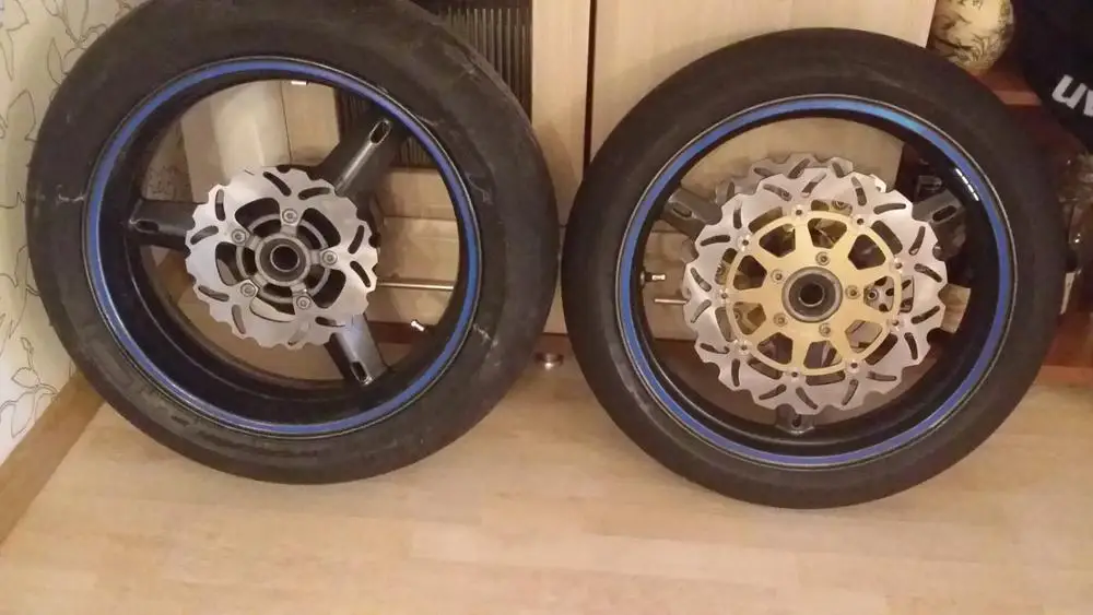 BIKINGBOY для Suzuki GSX R 1000 03 04 2003 K3 K4 GSXR 600 750 2004 2005 05 K5 спереди и сзади тормозные диски