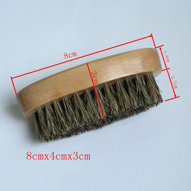 Новое поступление мужские кабана щетина жесткая круглая деревянная ручка борода