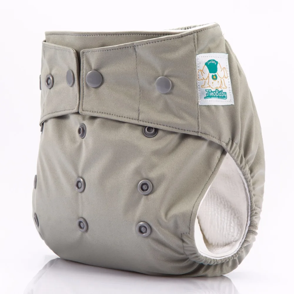 JinoBaby Aio пеленки Один размер Couche Lavable супер Сухая ткань Подгузники нежный