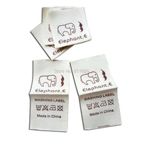 free shipping custom clothing loop fold cotton labelcotton tag printinggarment main labelsshirt labelslogobrand 1000 pcs