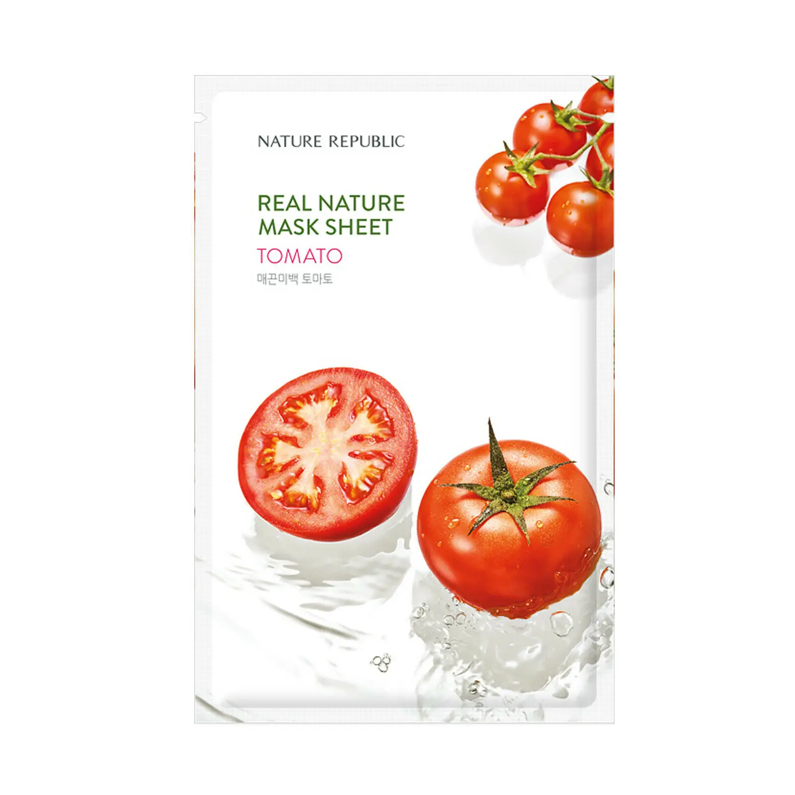 NATURE REPUBLIC Real Nature Тканевая маска 10 шт. лица Отшелушивающий лечение от прыщей