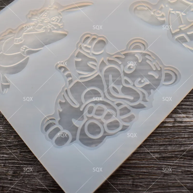 Силиконовая форма в форме льда и робота для торта шоколада инструменты выпечки