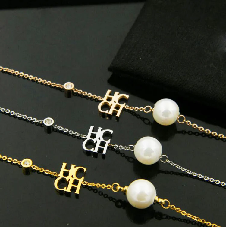 OL/Стиль модный шарм браслет с цепью Браслеты высоким уровнем Класс тонкой CH