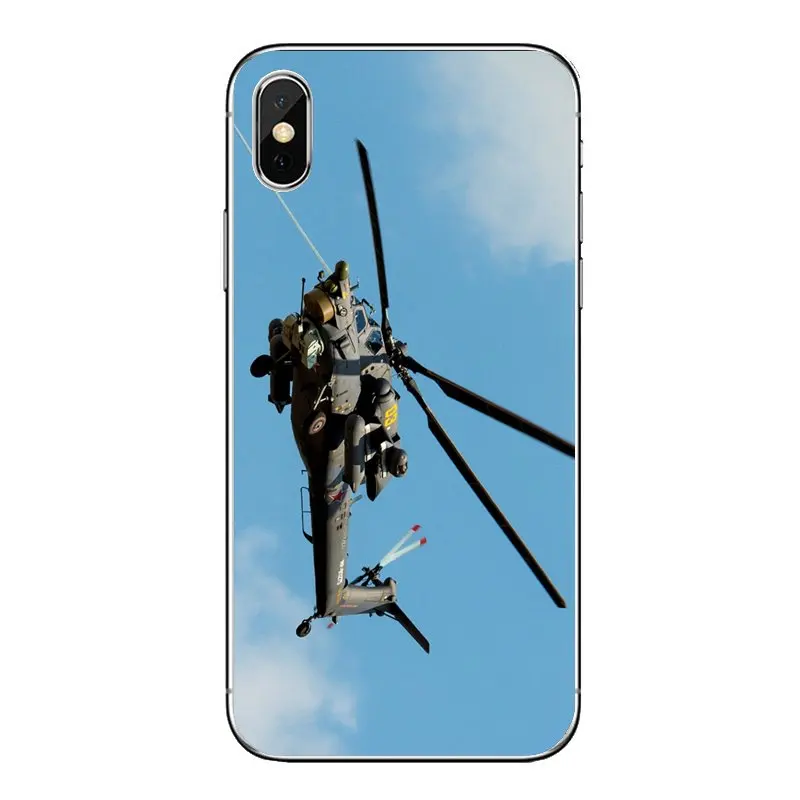 Mil Mi 24 задних вертолет военной технике прозрачную защитную накладку на сумка