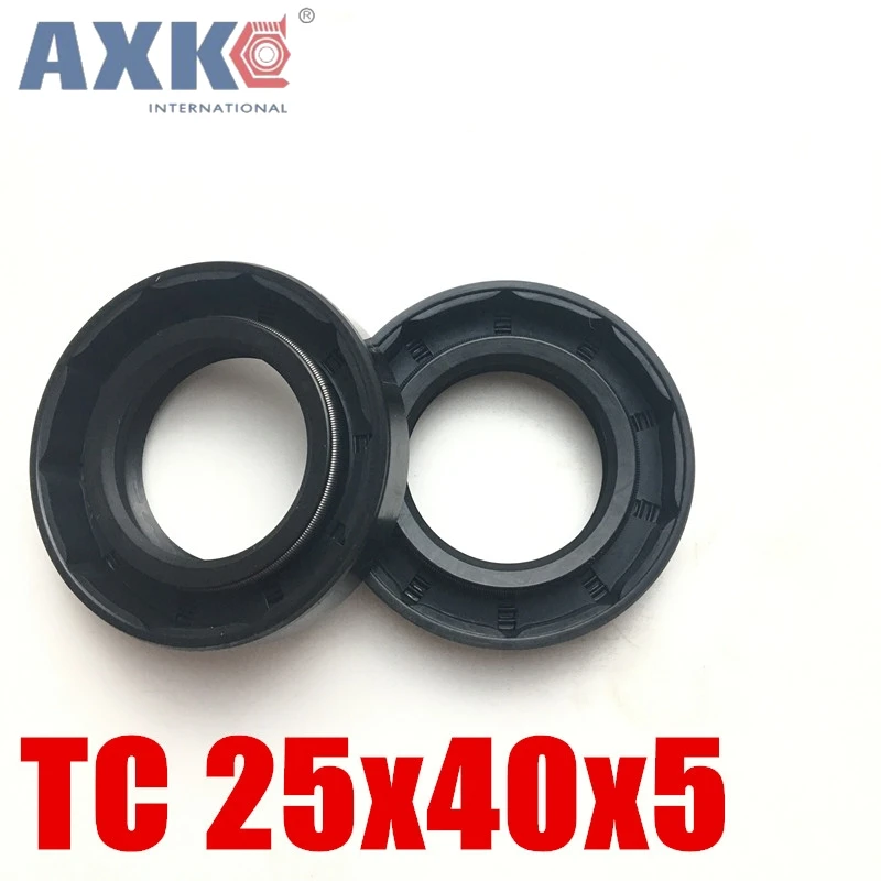 10 шт. AXK 25x40x5 TC25x40x5 NBR каркасное сальник 25*40*5 уплотнения высококачественное