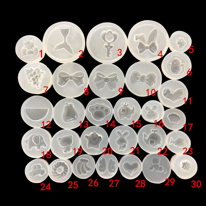 

Mirror 30 Optional Cute Moe Cartoon Animal Drip Mold Hanging Parts