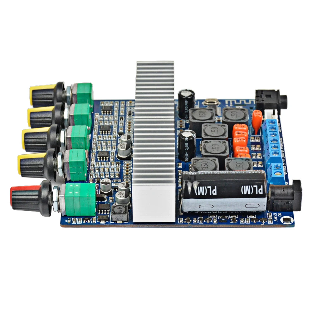 AIYIMA 100 Вт + 2*50 TPA3116 2 1 Bluetooth цифровой усилитель мощности в собранном виде плата