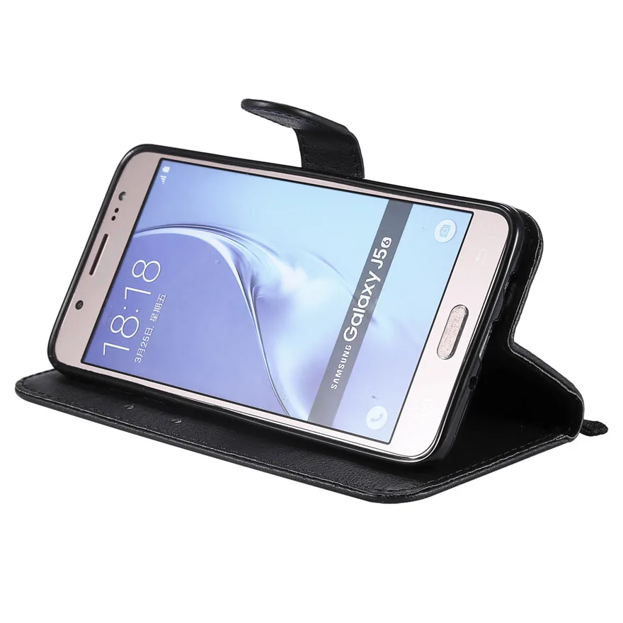 Флип Чехол Для samsung Galaxy J5 J52016 SM-J510H SM-J510F SM-J510FN кожаный чехол для телефона J 5 J510FN J510H J510F чехол сумка