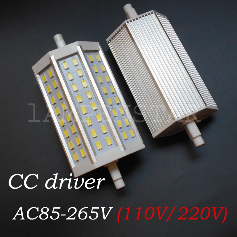 Bombilla СВЕТОДИОДНЫЙ r7s 118 мм 10 Вт 60SMD5730 светодиодный R7S J118 свет лампы заменить