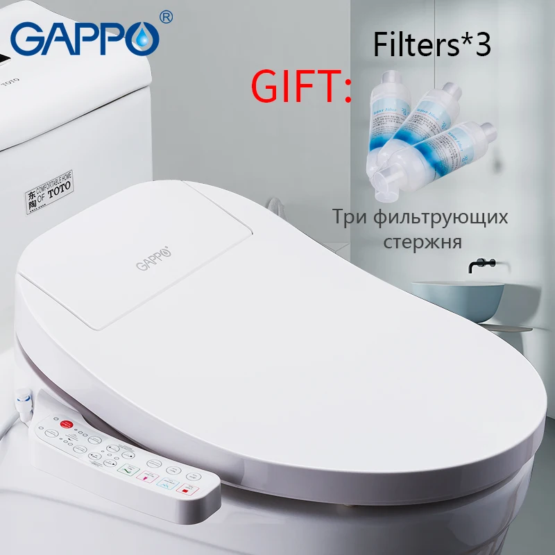 GAPPO умные сиденья для унитаза 4 модели в наличии панель управления