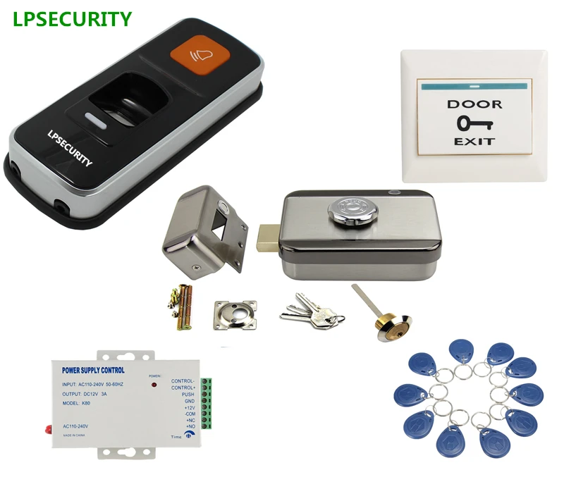 Lpsecurity Автономное отпечатков пальцев RFID контроля доступа Читатель Электрический