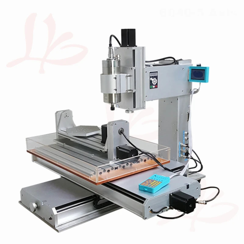

60*40 3 axis 4 axis 5 axis 1.5kw Column type metal cnc router engraver 6040 1500W water cooling spindle cnc engraving machine