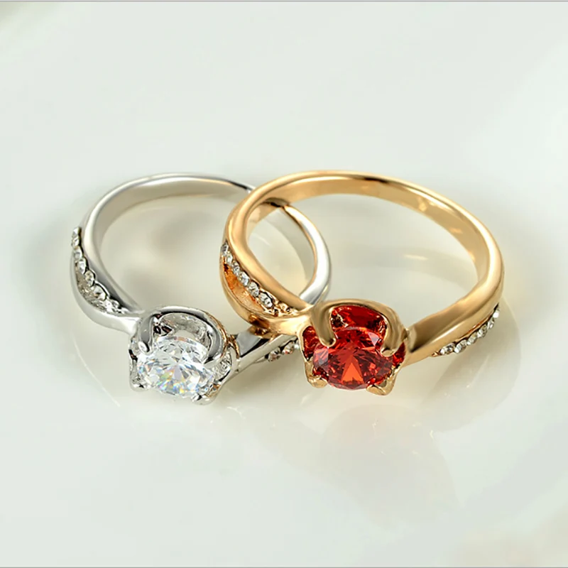 Fashion Creative Jewelry Europe and America New Zircon Alloy Unique Ring Hot Sale | Украшения и аксессуары