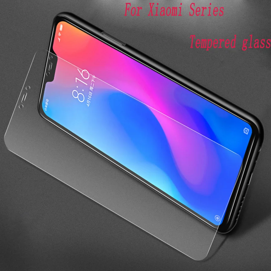 

2PCS Screen Protector phone For Xiaomi Mi 6X 8 Lite pro 8SE A2 Lite Pocophone F1 5X 4 5c 9H Tempered Glass Film Protective