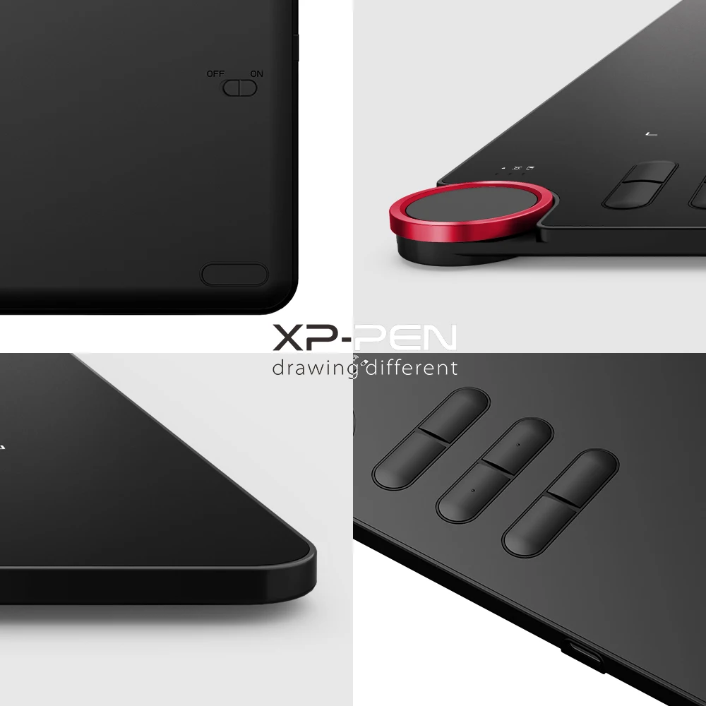 Графический планшет для рисования XP Pen Deco 03 бесспроводный с многофункциональным