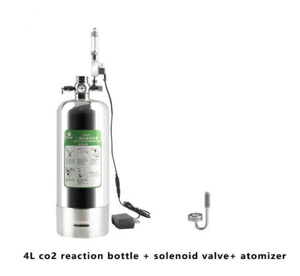 4L D Аквариум CO2 регулятор с обратным клапаном регулятор для аквариума Магнитный Соленоидный клапан - Цвет: 4L D