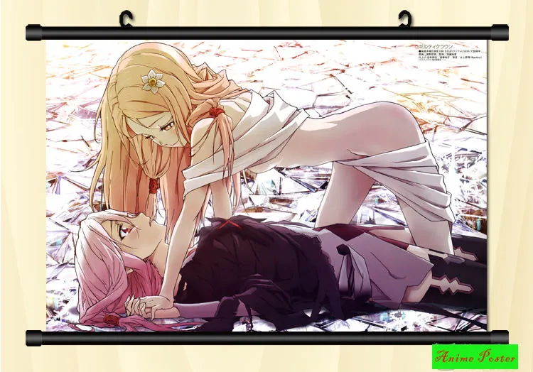 Аниме плакат GUILTY CROWN настенная прокрутка печатная картина домашний декор