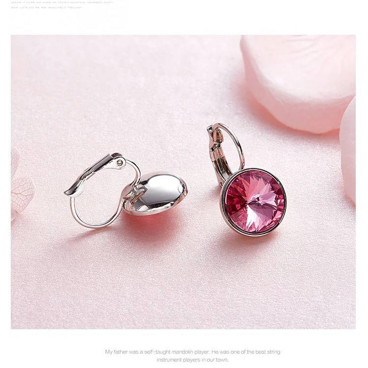 MALANDA брендовые Роскошные серьги гвоздики с кристаллами Swarovski для женщин
