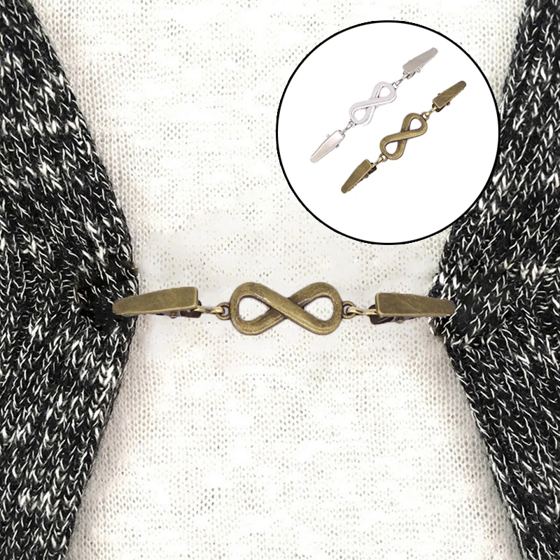 Брошь на утином пуху золотого и серебряного цвета гибкая шаль-рубашка с бусинами