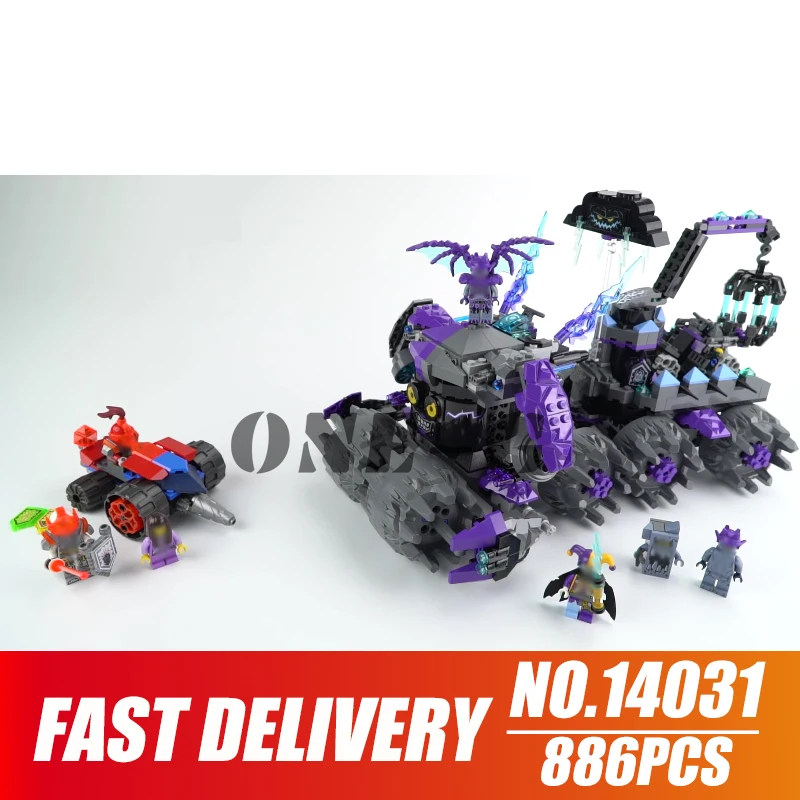 Строительные блоки штаб квартира Jestro 10597 Совместимость legoingly nexo Рыцари 70352