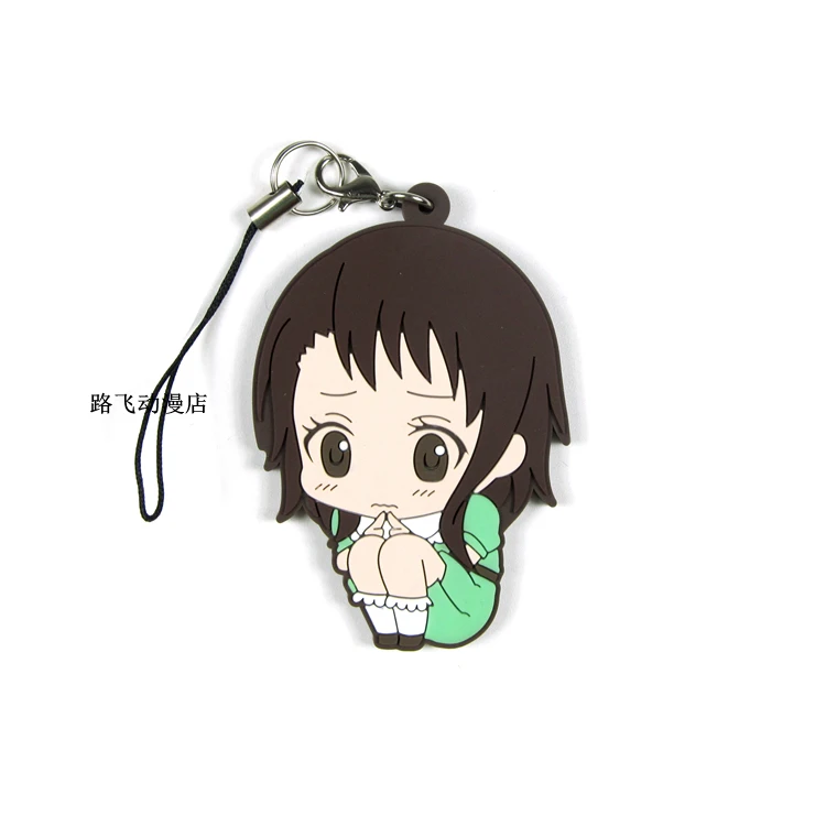 Экшн фигурка Nisekoi Ichijyo Raku Kirisaki Chitoge Onodera Kosaki Tsugumi Seishiro аниме модель резиновый брелок