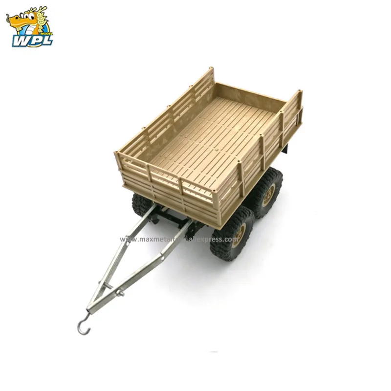WPL Upgrade B16 B24 B36 4WD 6WD Военная Подвеска для грузовика обновленный 4 х колесный прицеп