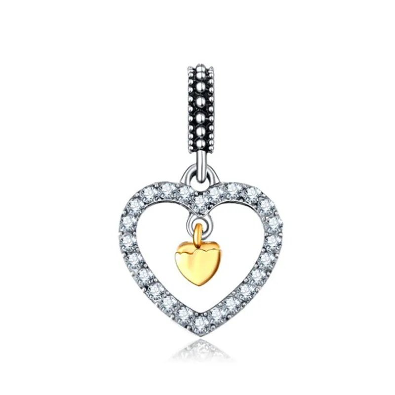 Браслет Pandora с бусинами бижутерия Mary Poppins Argent Joyas De Plata колдовские подвески Бусины