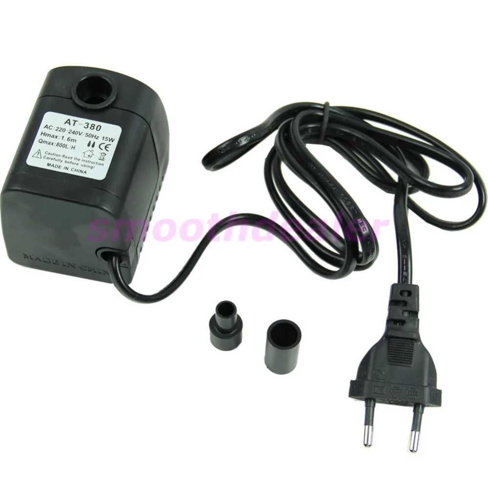 Погружной воздушный насос для аквариума 220 В 15 Вт л/ч|water aquarium pump|air pump eu plugaquarium |