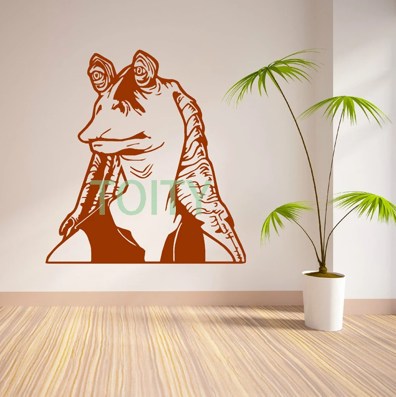 Звездные войны JAR BINKS Наклейка Виниловые наклейки домашний интерьер
