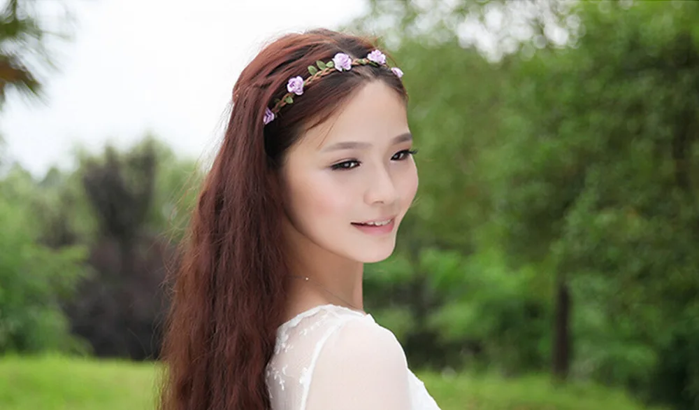 Новые модные женские туфли Обувь Для Девочек Цветочная фея чешские кос Свадебный