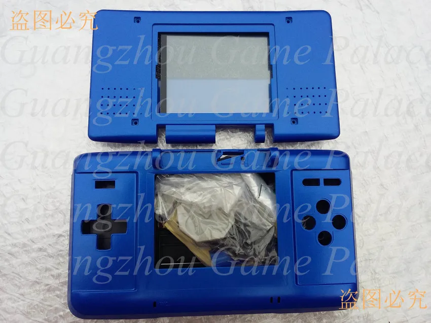 Бесплатная доставка голубой цвет для NDS чехол Nintendo DS консоли полный набор с
