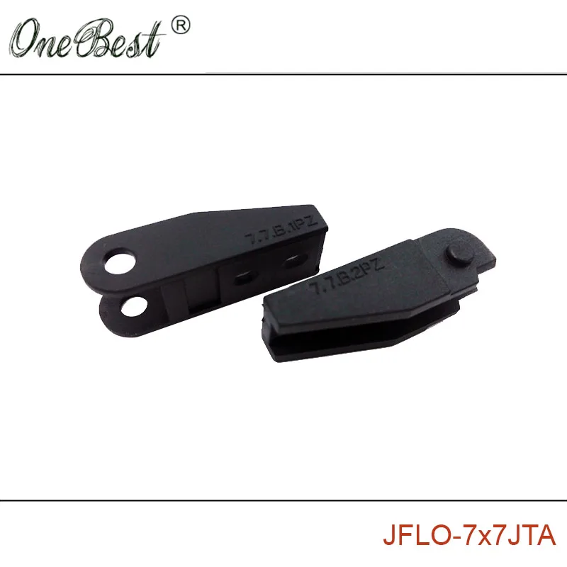 JFLO одна пара 7x7 мм концевых соединителей с цепью Пластиковые Соединительные