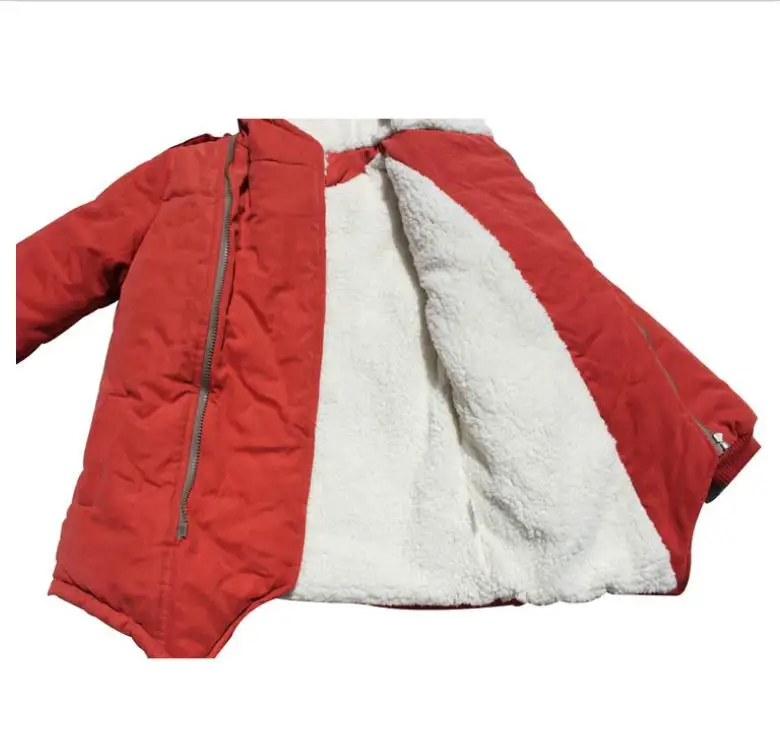 2018 зимнее теплое ветрозащитное пальто с флисовой подкладкой для мальчиков и