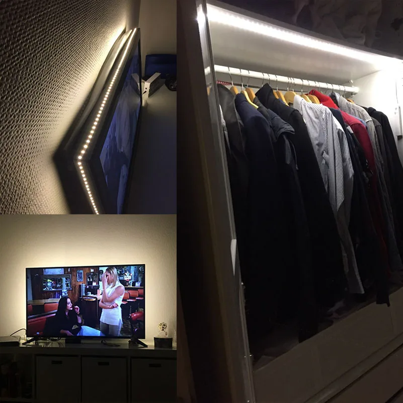 Водонепроницаемый светодиодный светильник для шкафа 12 В постоянного тока 5