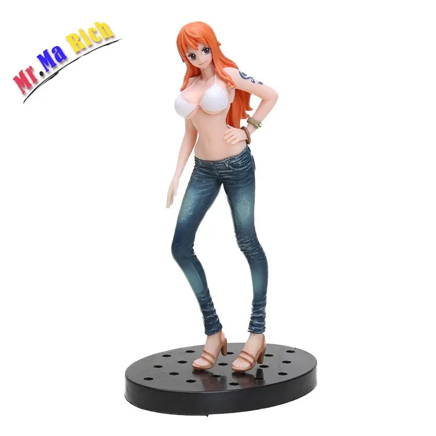 17 19 см джинсы Freak Rebecca Nami Trafalgar Law Shichibukai Boa Monkey D Luffy экшн фигурка одна штука