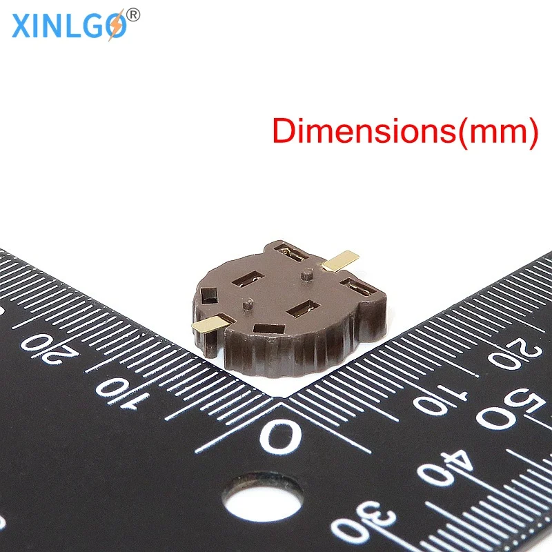 10PCS BS-1220-2 Button Battery Holder 50pcs CR1220 Cell Case Temperature Resistance 300 Degrees | Электроника