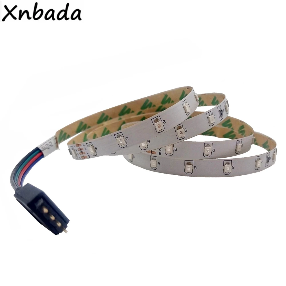 2835SMD RGB Светодиодная лента 60 светодиодов/м гибкий светильник с Bluetooth Led контроллер