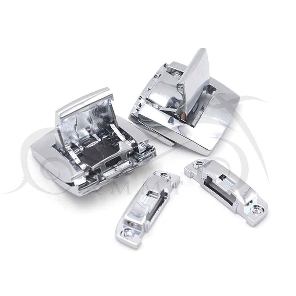 Замок для мотоцикла Tour Pack Pak фиксатор Harley Touring Classic Electra Glide Ultra Razor FLHX FLTR 1980-2013 Chrome |