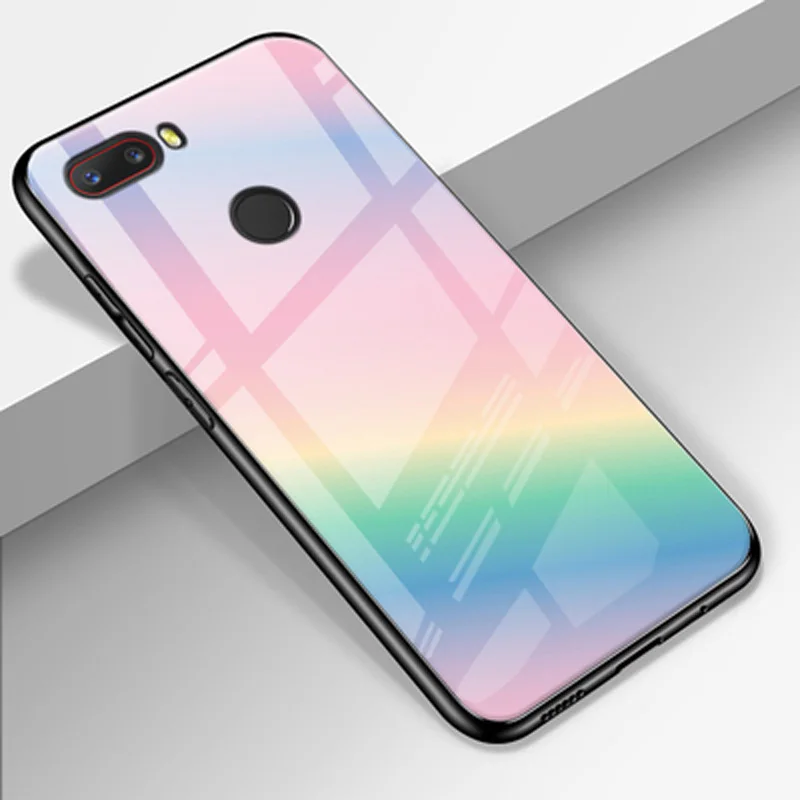 Coque для Nubia z17s чехол градиент закаленное стекло + с мягкими краями z17 s мечта nubia nx595j