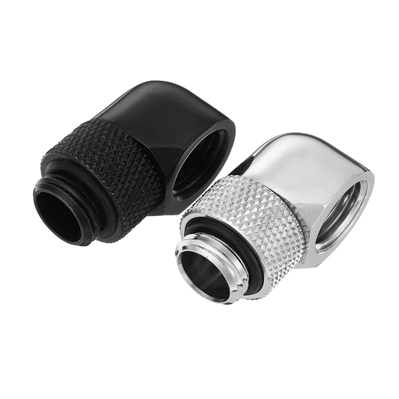 S SKYEE G1/4 Mini 90 градусов роторные компрессионные фитинги адаптеры охлаждения воды
